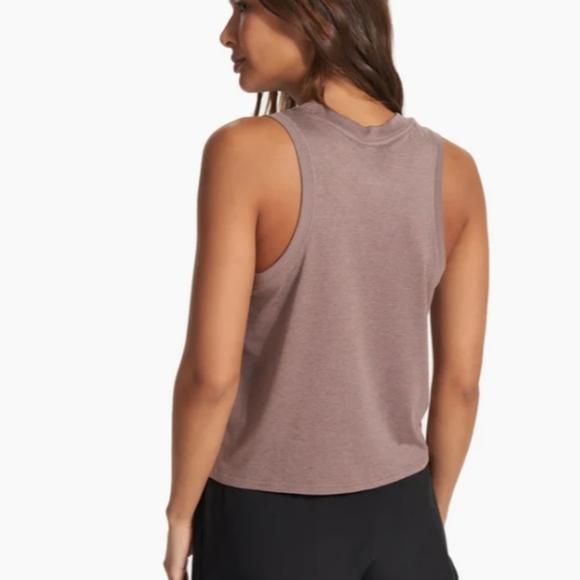 Vuori Women's Energy Tank Hazel Heather M - Picture 3 of 13